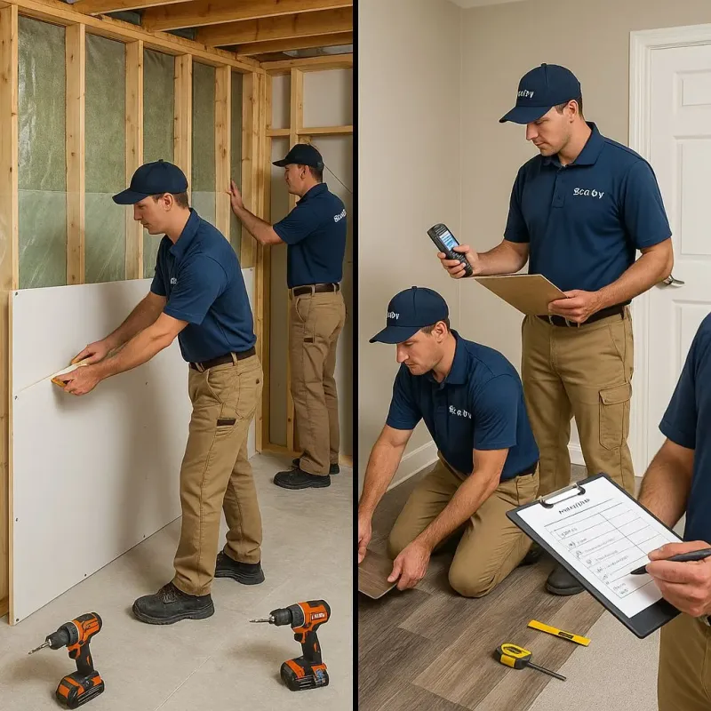 Repairs and Reconstruction process in Los Angeles, CA